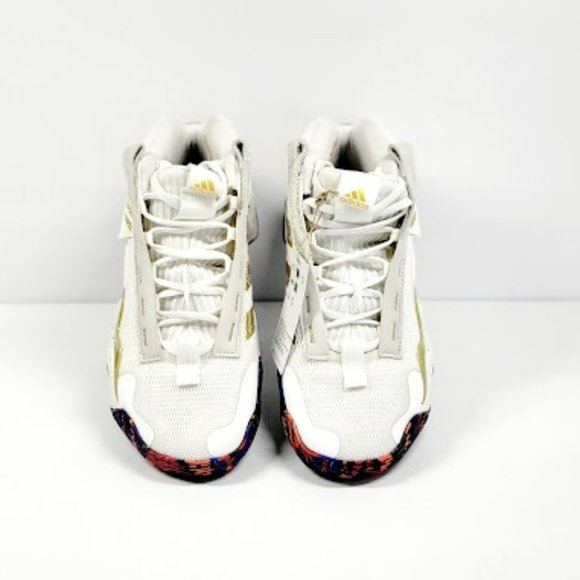 ADIDAS exhibit B mid basketball sneakers Sz 8 NEW - Picture 2 of 8